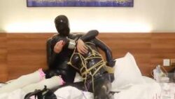 Daily Bondage Training for Rubber Doll